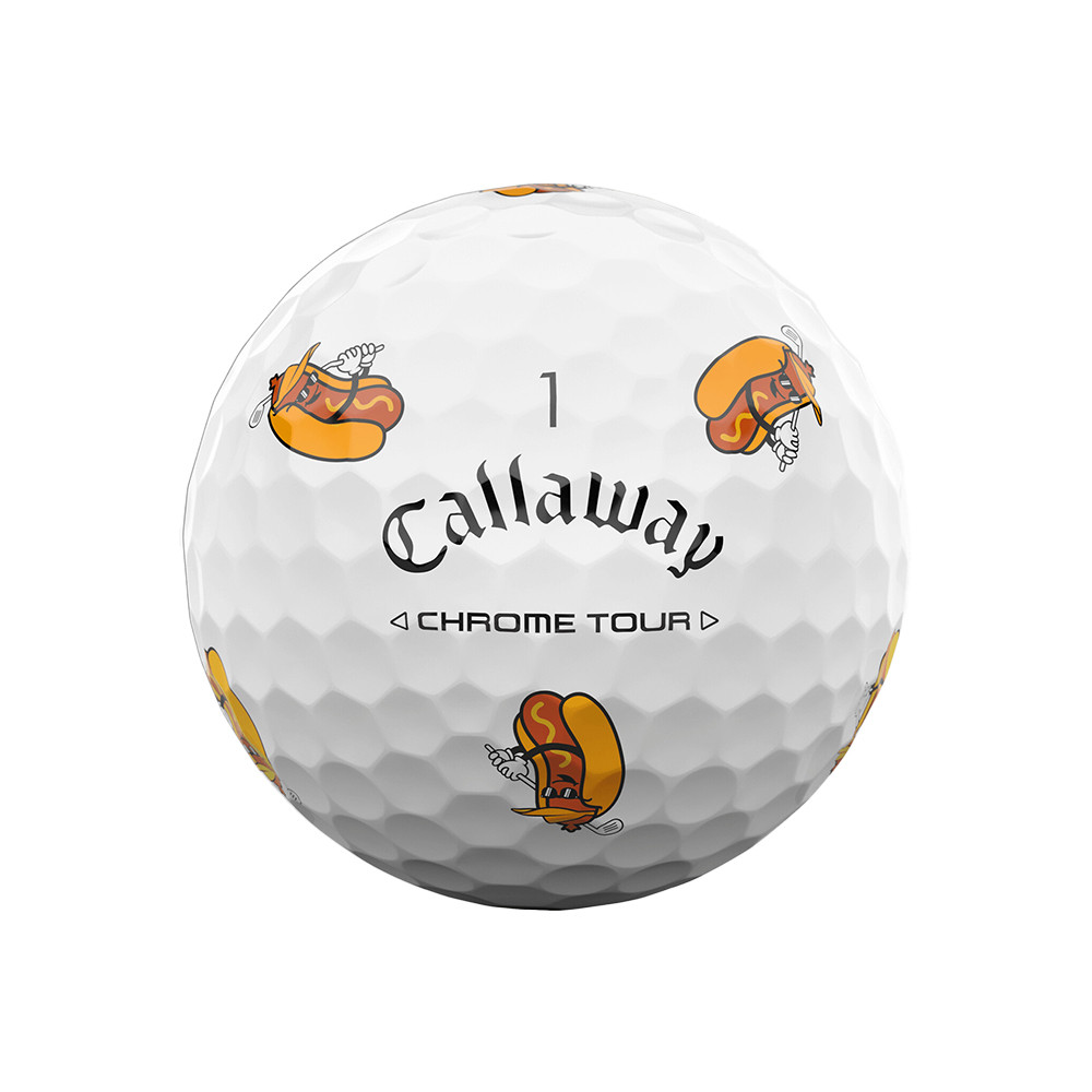 Callaway Chrome Tour Turnbox White Golf Balls - Maple Hill Golf